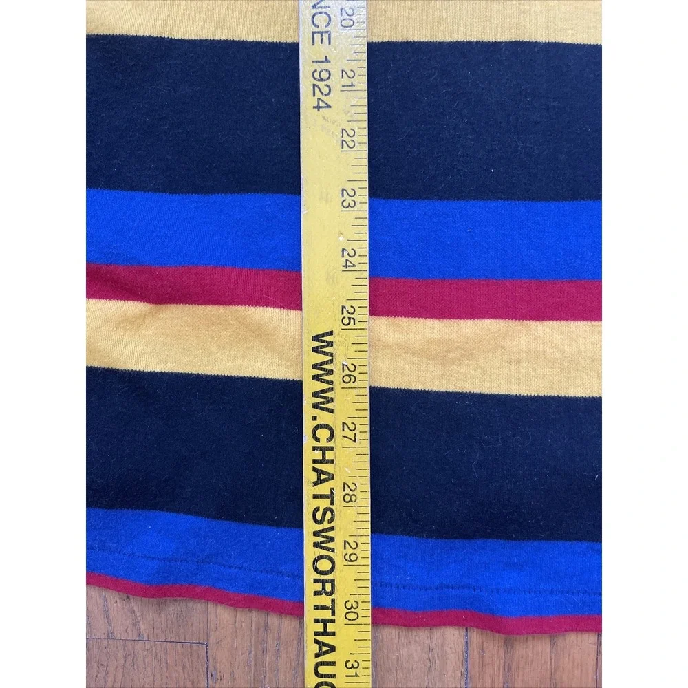Vintage 90's Y2K Polo Ralph Lauren Polo Men's M-L Rainbow Striped Pride Shirt